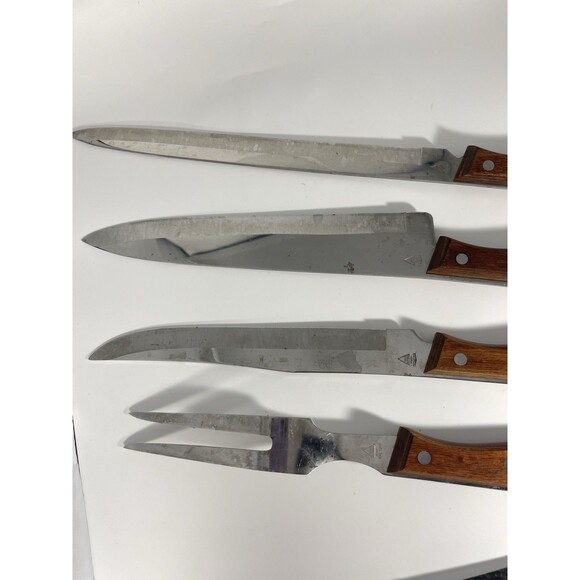 Emperor Steel 4 Piece Kitchen Knife Set Household Japan Stainless Steel - Picture 5 of 8